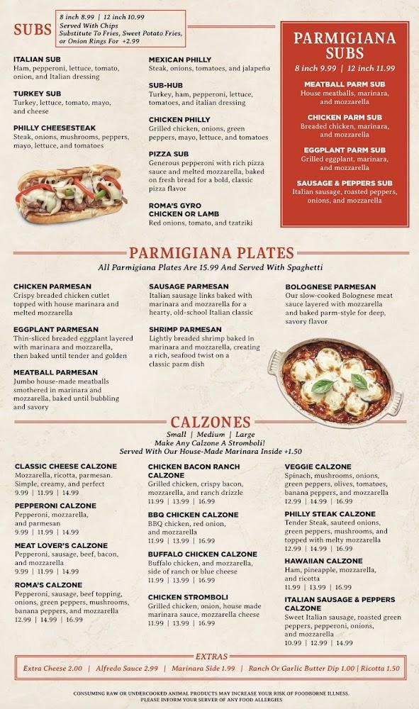 Roma's Menu image 3